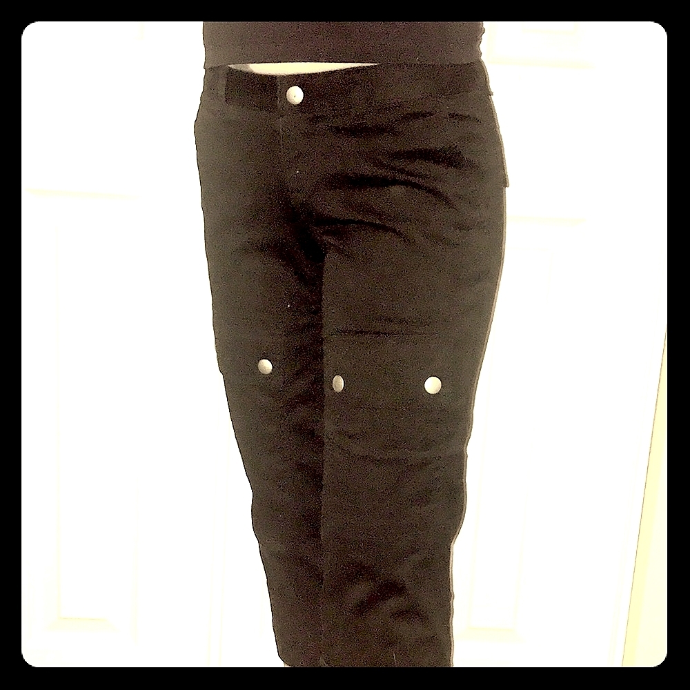 Banana Republic twill pedal pushers